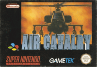 Air Cavalry PAL Super Nintendo PAL box art